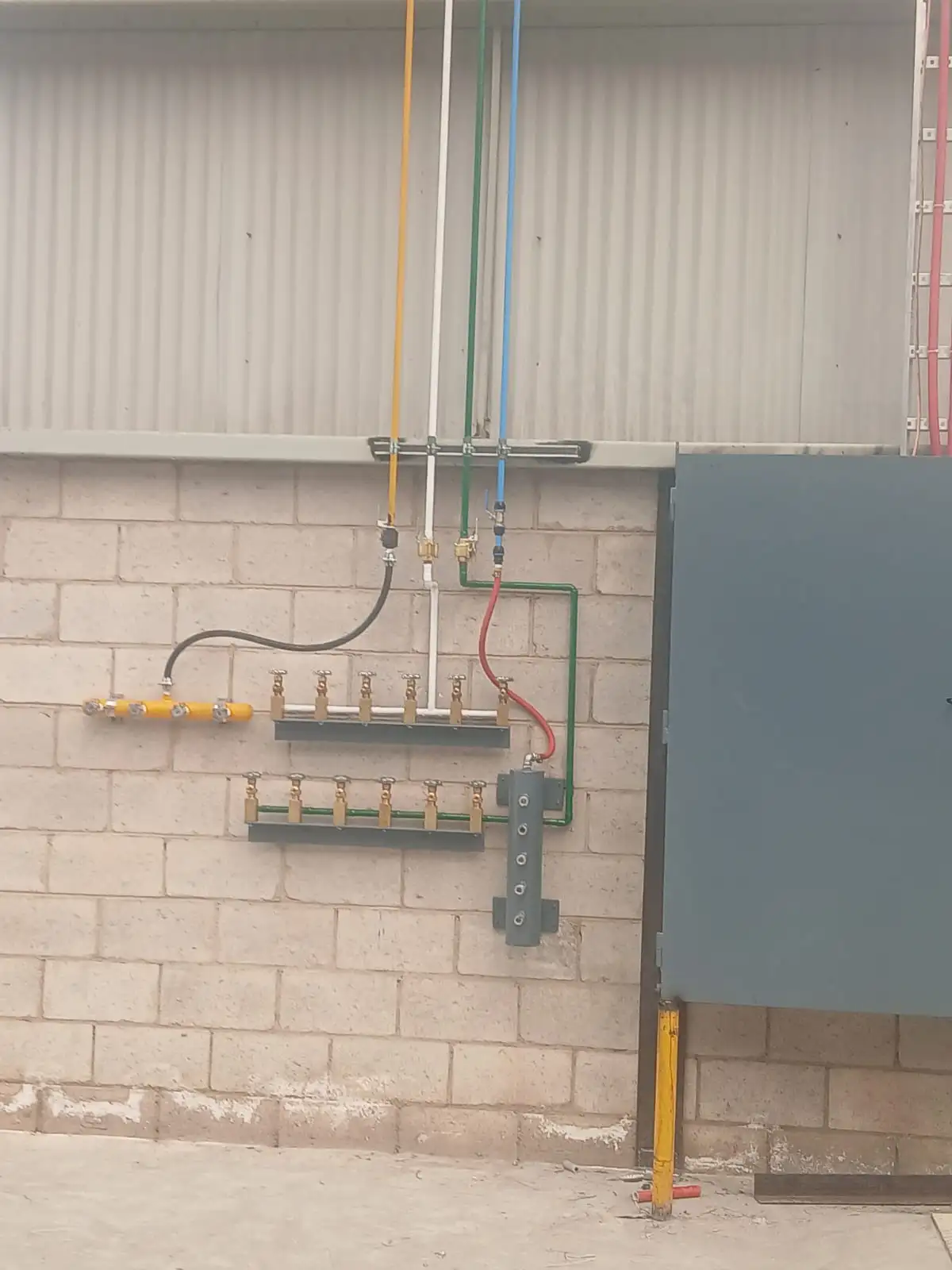 Líneas de gases industriales