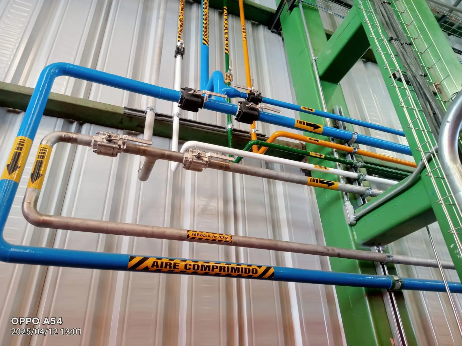 Proyecto Robots - tubería industrial